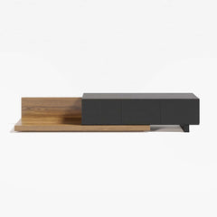 Modern Engineered Wood TV Stand With 3 Drawers
