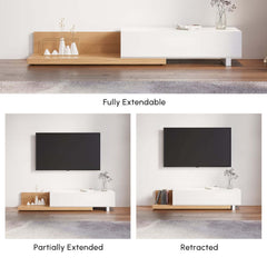 Modern Engineered Wood TV Stand With 3 Drawers