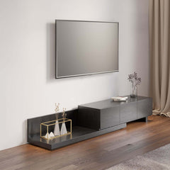Modern Engineered Wood TV Stand With 3 Drawers