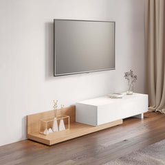 Modern Engineered Wood TV Stand With 3 Drawers