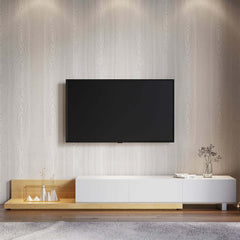 Modern Engineered Wood TV Stand With 3 Drawers