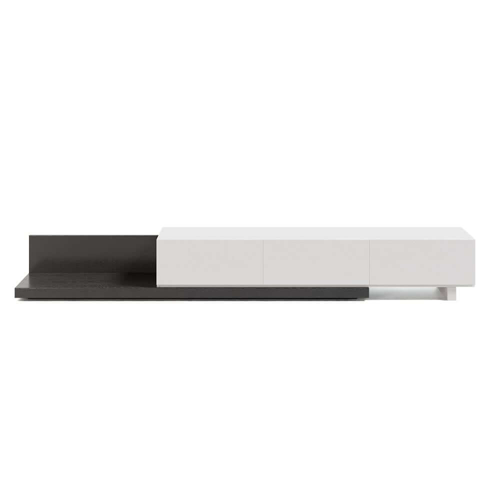 Modern Engineered Wood TV Stand With 3 Drawers