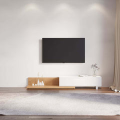 Modern Engineered Wood TV Stand With 3 Drawers