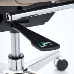 Modern Executive Chair with Adjustable Height and Faux Leather Upholstery