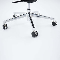 Modern Executive Chair with Adjustable Height and Faux Leather Upholstery