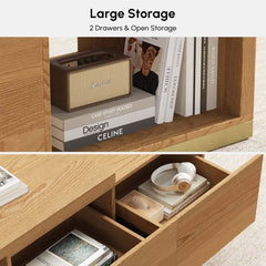 Modern Extendable Coffee Table With Gold Base