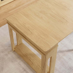 Modern Extendable Dining Table With Walnut Metal Base