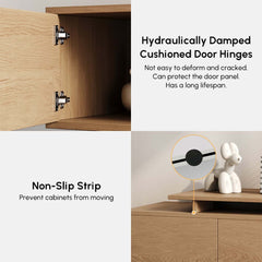Modern Extendable Stainless Steel TV Stand