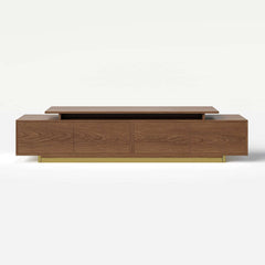 Modern Extendable Stainless Steel TV Stand