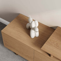 Modern Extendable Stainless Steel TV Stand