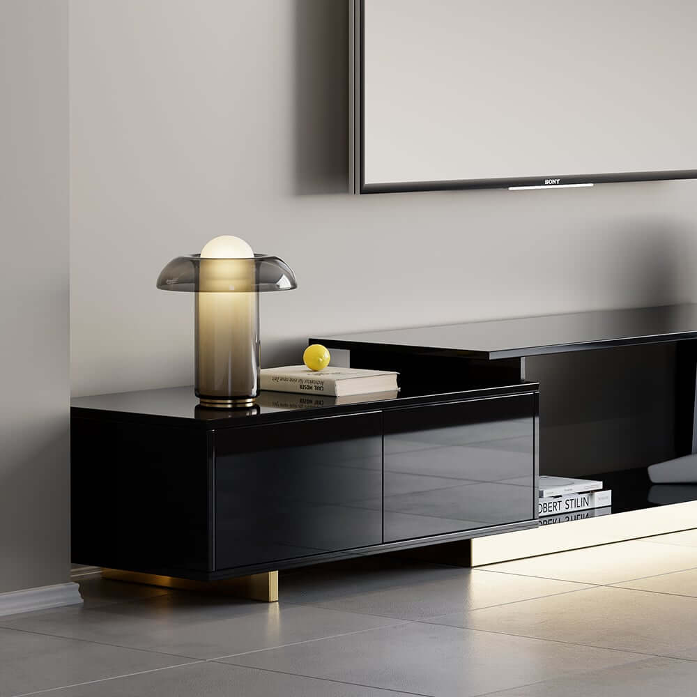 Modern Extendable Stainless Steel TV Stand