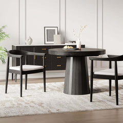 Modern Faux Leather Arm Chair With Ash Wood Frame