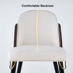 Modern Faux Leather Dining Side Chair Set Of 2