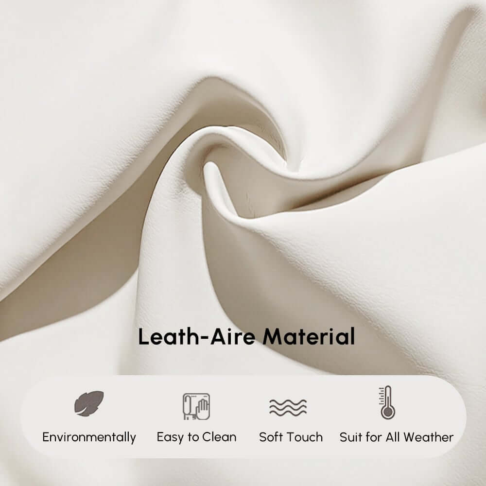 Modern Faux Leather Sofa Bed With Storage & Gold Metal Legs