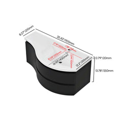 Modern Floating Bathroom Vanity with Integrated Stone Resin Sink Dimensions