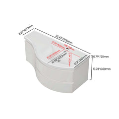 Modern Floating Bathroom Vanity with Integrated Stone Resin Sink Dimensions