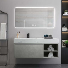 Modern Floating Bathroom Vanity With Undermount Ceramic Sink