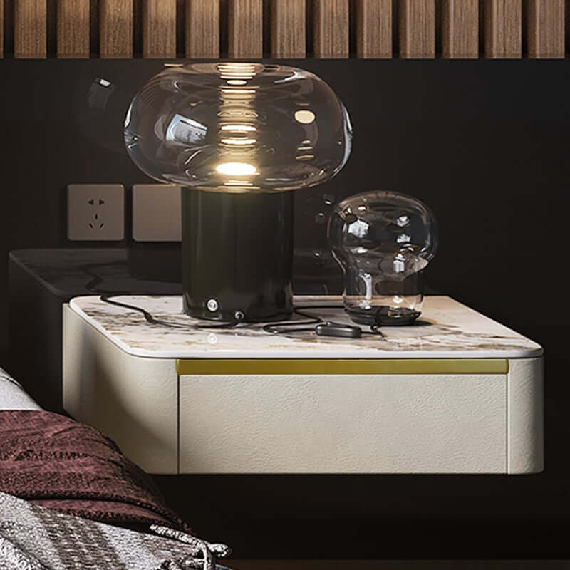 Modern Floating Nightstand With Sintered Stone Top