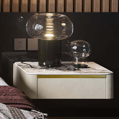 Modern Floating Nightstand With Sintered Stone Top
