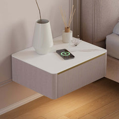 Modern Floating Nightstand With Sintered Stone Top