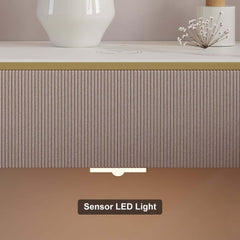 Modern Floating Nightstand With Sintered Stone Top