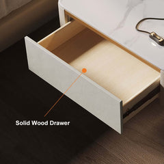 Modern Floating Nightstand With Sintered Stone Top