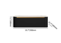 Modern Floating Nightstand With Sintered Stone Top Dimensions