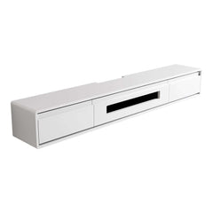 Modern Floating TV Stand With Drawers And Cable Management