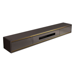 Modern Floating TV Stand With Drawers And Cable Management