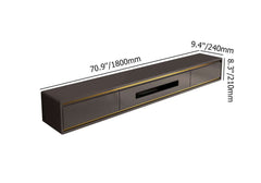 Modern Floating TV Stand With Drawers And Cable Management Dimensions