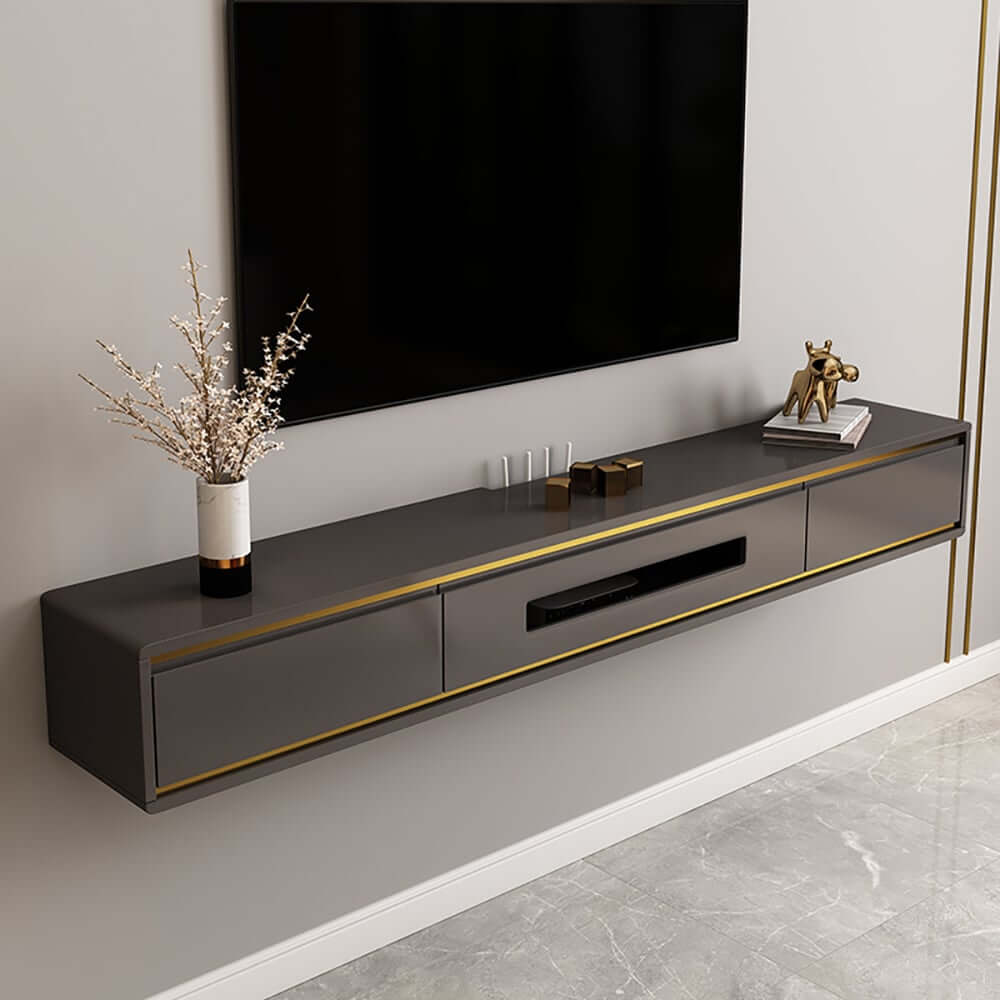 Modern Floating TV Stand With Drawers And Cable Management Main Product Image
