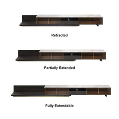 Modern Freestanding TV Stand With LED Lighting