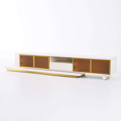 Modern Freestanding TV Stand With LED Lighting