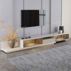 Modern Freestanding TV Stand With LED Lighting Main Product Image