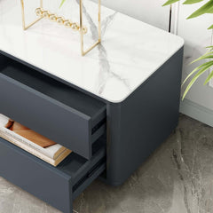Modern Freestanding TV Stand With Sintered Stone Top