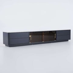 Modern Freestanding TV Stand With Sintered Stone Top