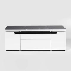 Modern Glass Coffee Table With Storage Drawer