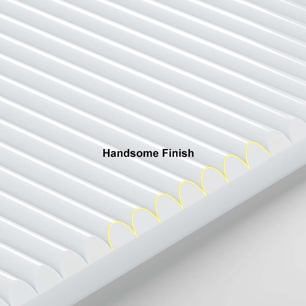 Modern Gold Rectangular Nightstand With Drawer