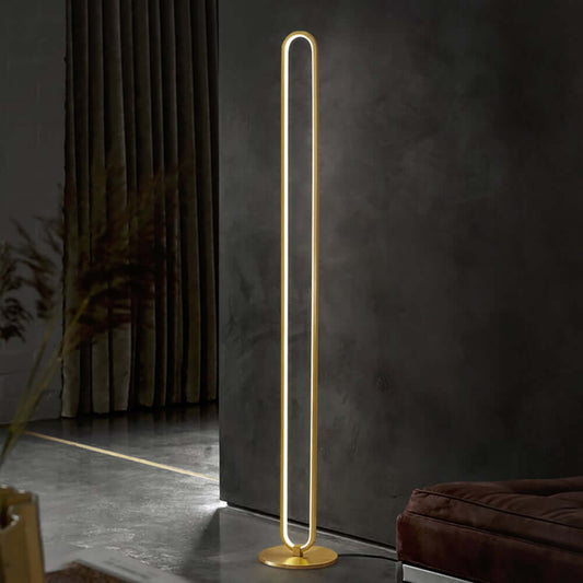 Modern Gold Table Lamp with White Silica Shade for Ambient Lighting Main Product Image