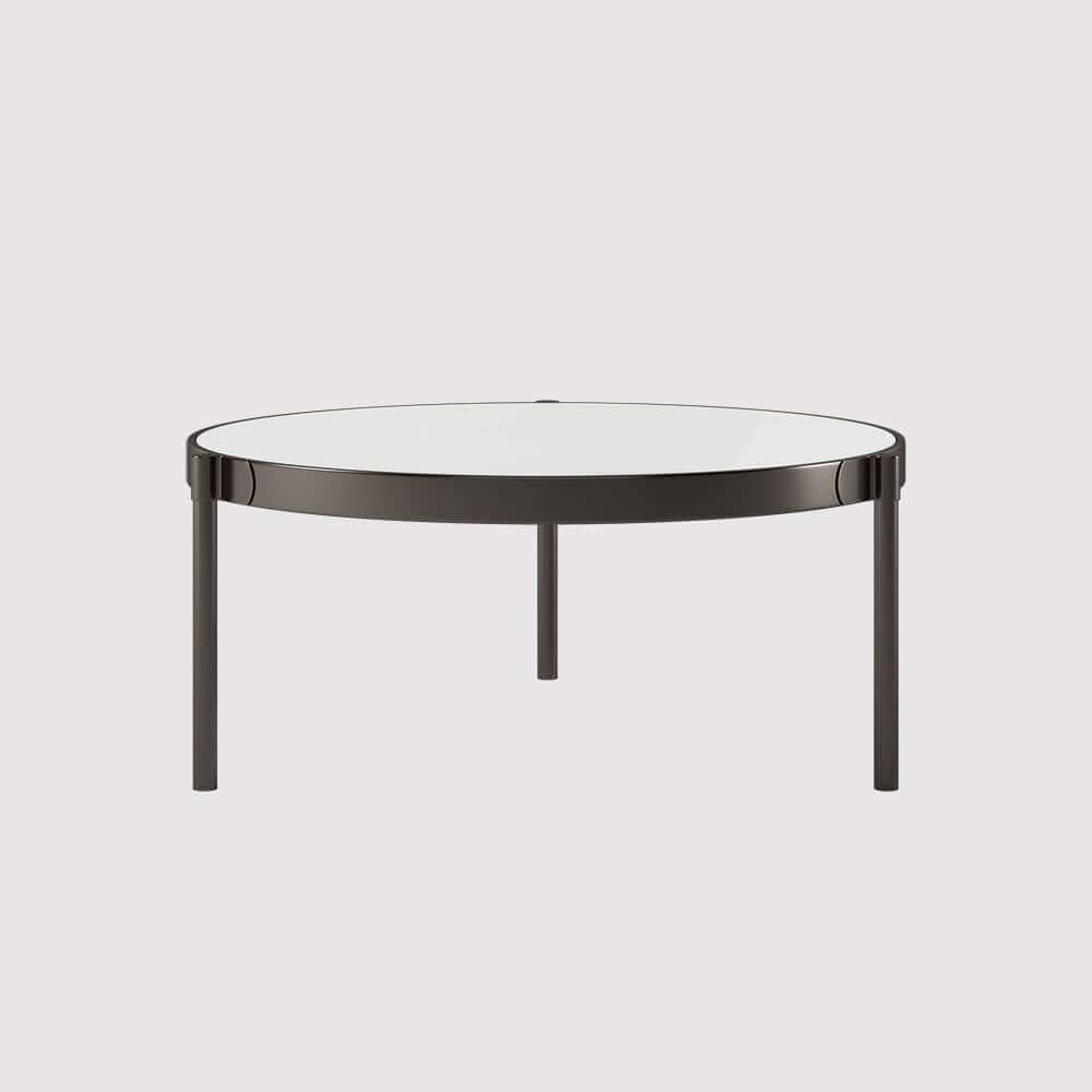 Modern Gray Outdoor Sofa Chair Set with Sintered Stone Coffee Table