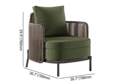 Modern Gray Outdoor Sofa Chair Set with Sintered Stone Coffee Table Dimensions