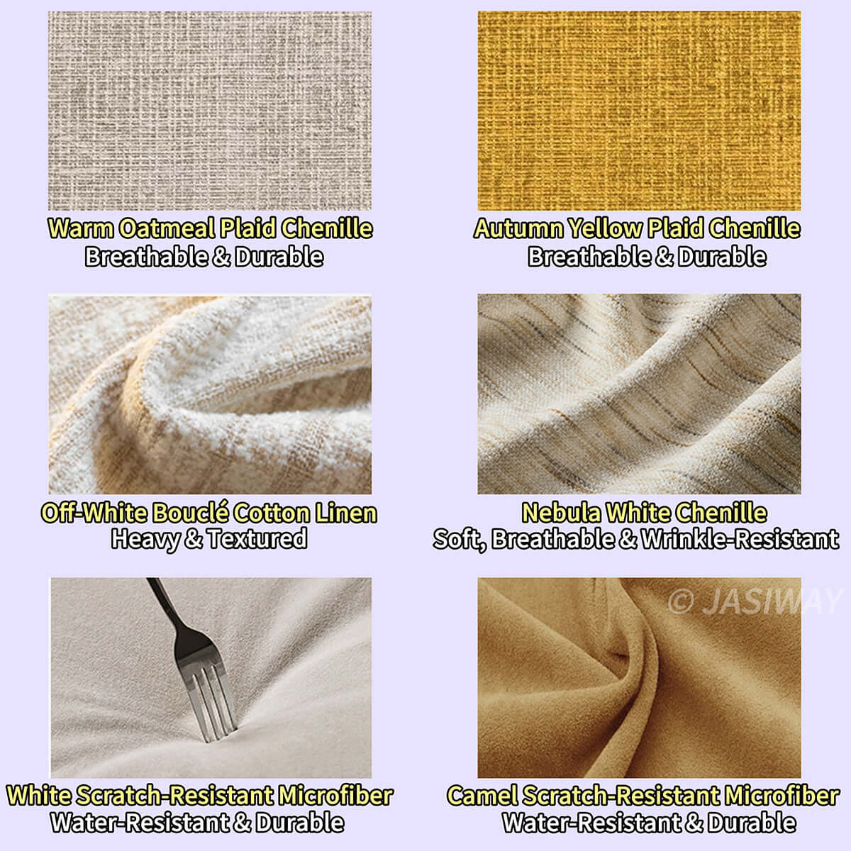 Modern Japandi Pull-Out Sleeper Sofa with Hidden Mattress & Textured Chenille Upholstery