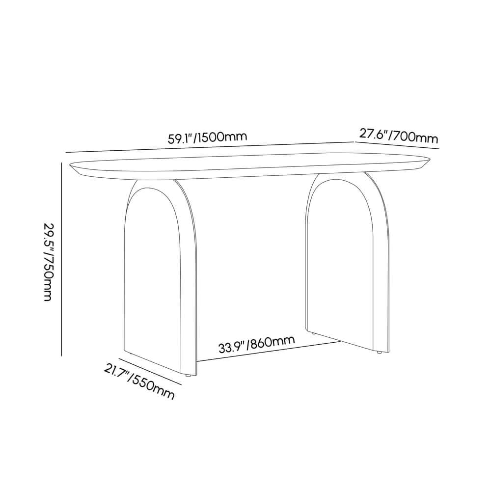 Modern Japandi Solid Wood Dining Set with Rattan Chairs Dimensions