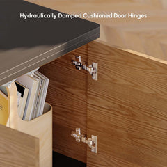 Modern Lift-Top Coffee Table With Storage & Wheels