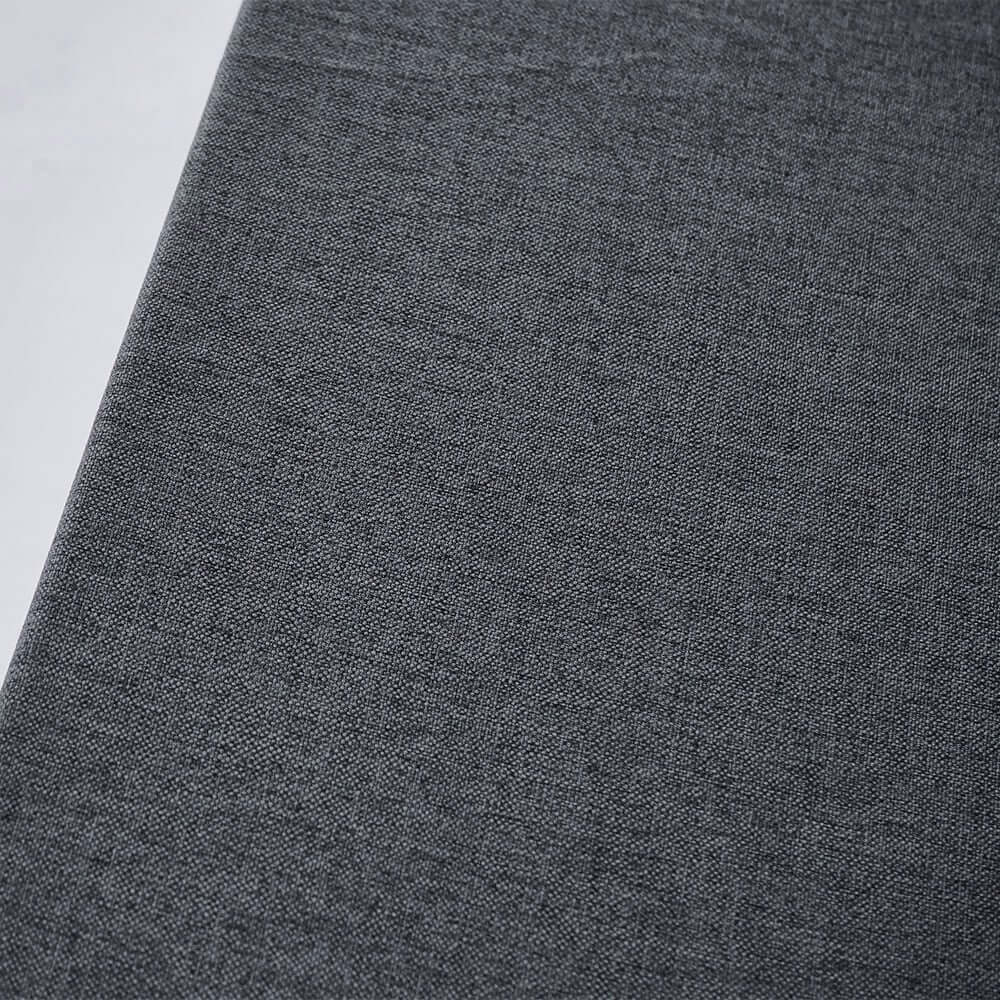 Modern Linen Sofa Bed With Storage - Deep & Light Gray