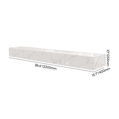 Modern Matte Black TV Stand With Electric Fireplace Dimensions