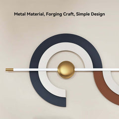 Modern Metal Wall Art - Abstract Iron Decor for Living Room or Kitchen