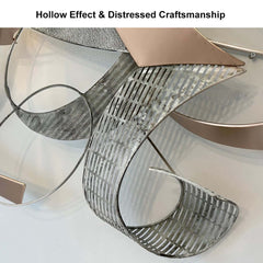 Modern Metal Wall Art – Abstract Irregular Shape Decor