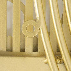 Modern Metal Wall Art with Floral and Plant Motif