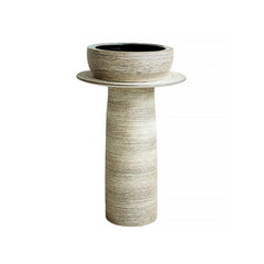 Modern Multi-Color Kaolin Clay Freestanding Pedestal Sink